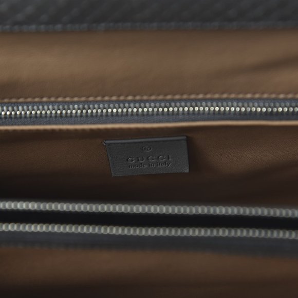 NWT GUCCI GG ZUMI MEDIUM TOP HANDLE PYTHON SATCHEL BAG - Picture 5 of 10